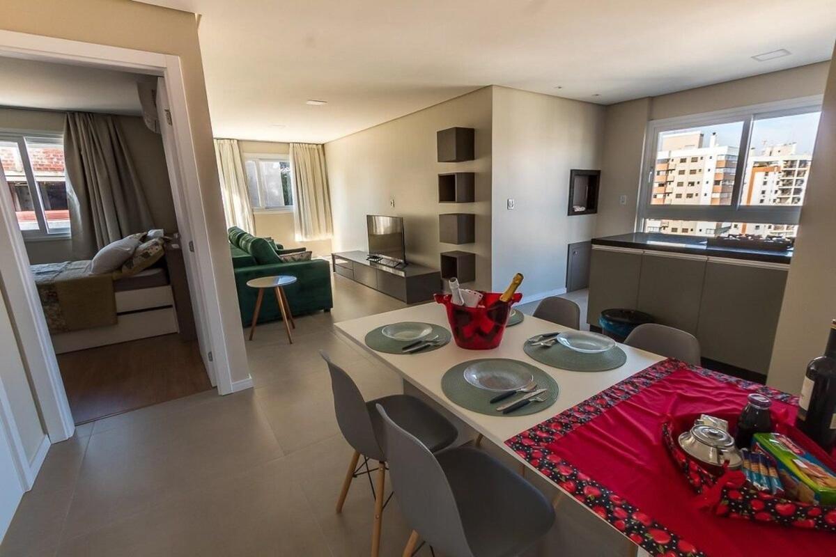 Apartamento em bento gonçalves - localizado na via gastronômica Bento Gonçalves Exterior foto